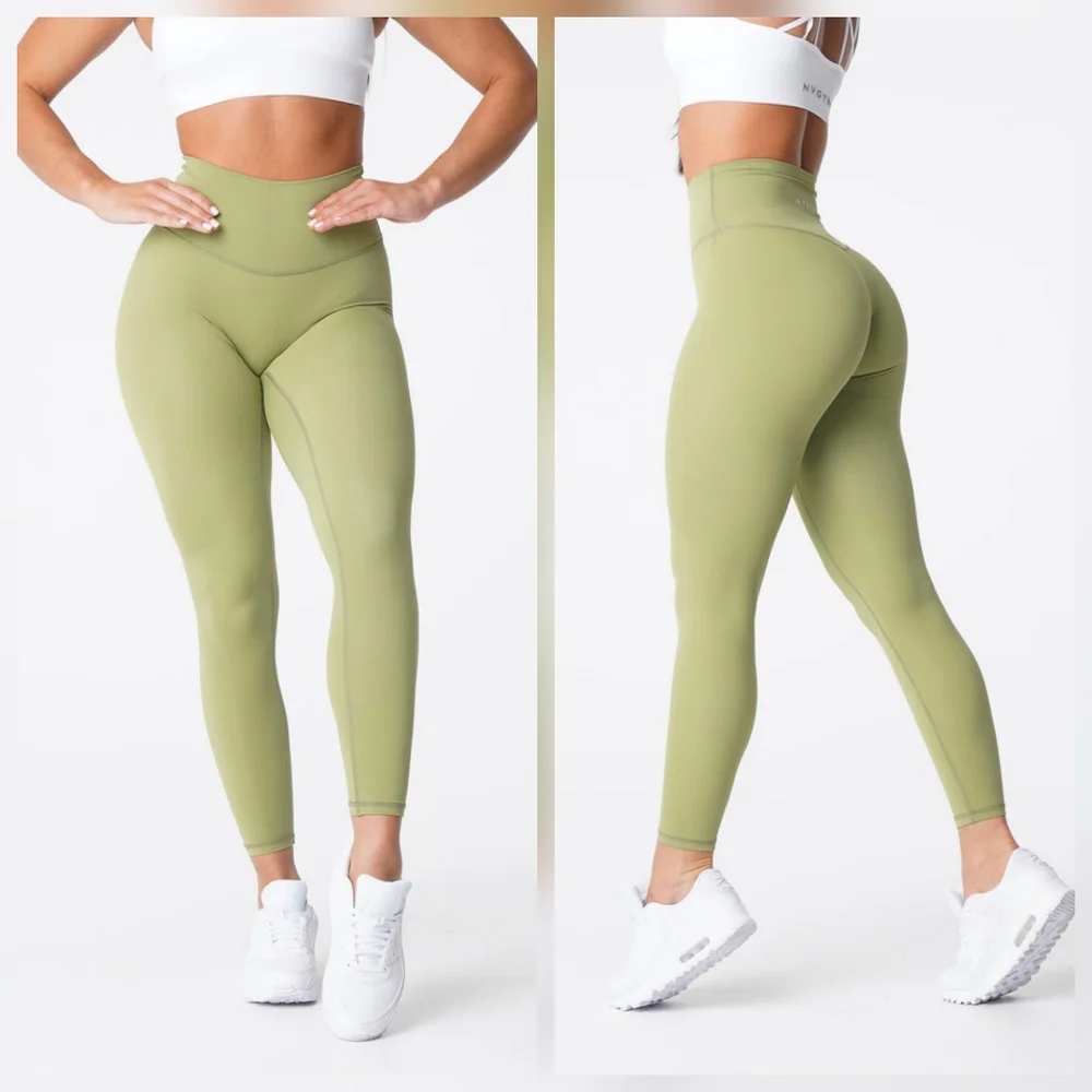 NVGTN Olive Signature 2.0 Leggings Size XL - Picture 1 of 12